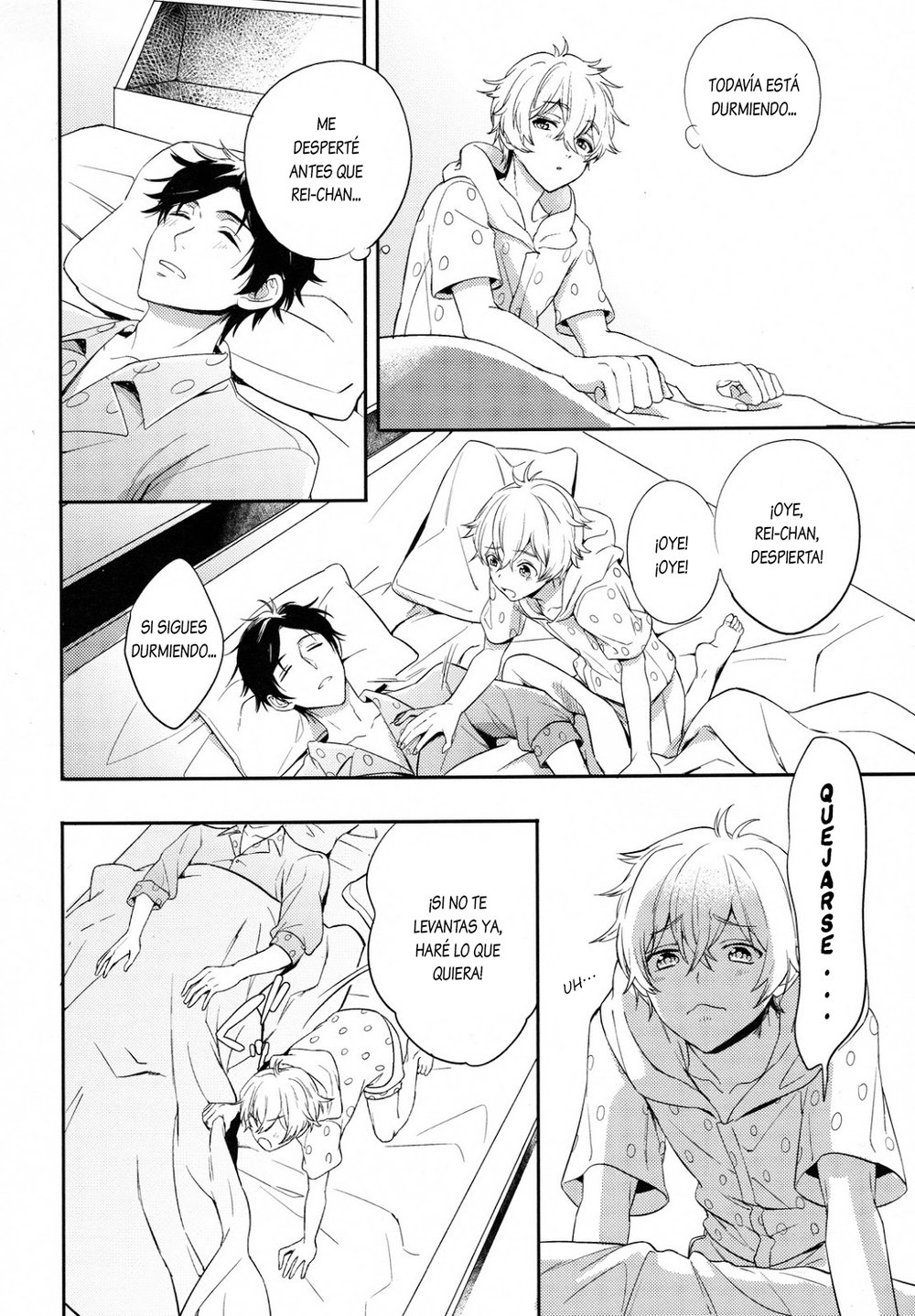 [TATA (Hata)] Two Strip Tease – Free! dj [Español] — 006