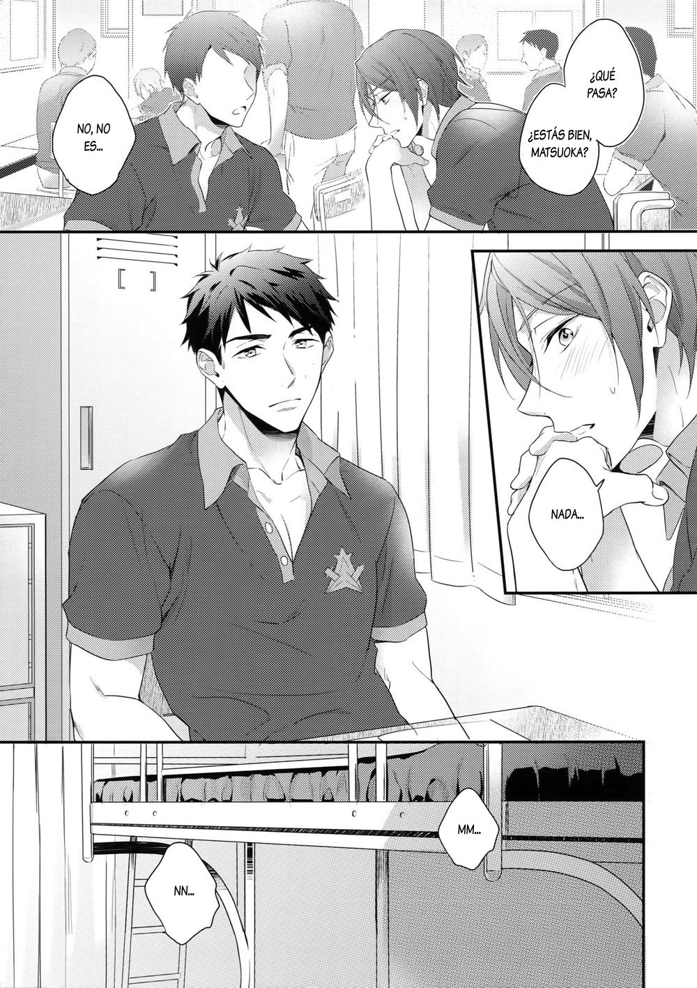 [PureSlider (Matsuo)] Matsuoka Rin no Hajimete Zenbu – Free! dj [Español] — 009