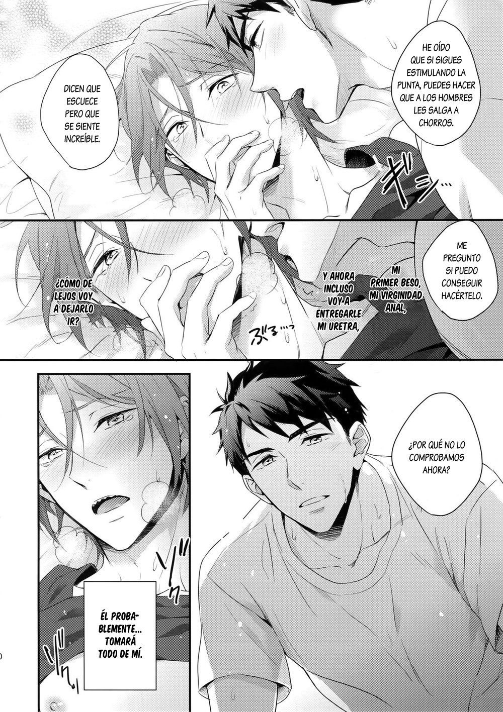 [PureSlider (Matsuo)] Matsuoka Rin no Hajimete Zenbu – Free! dj [Español] — 020
