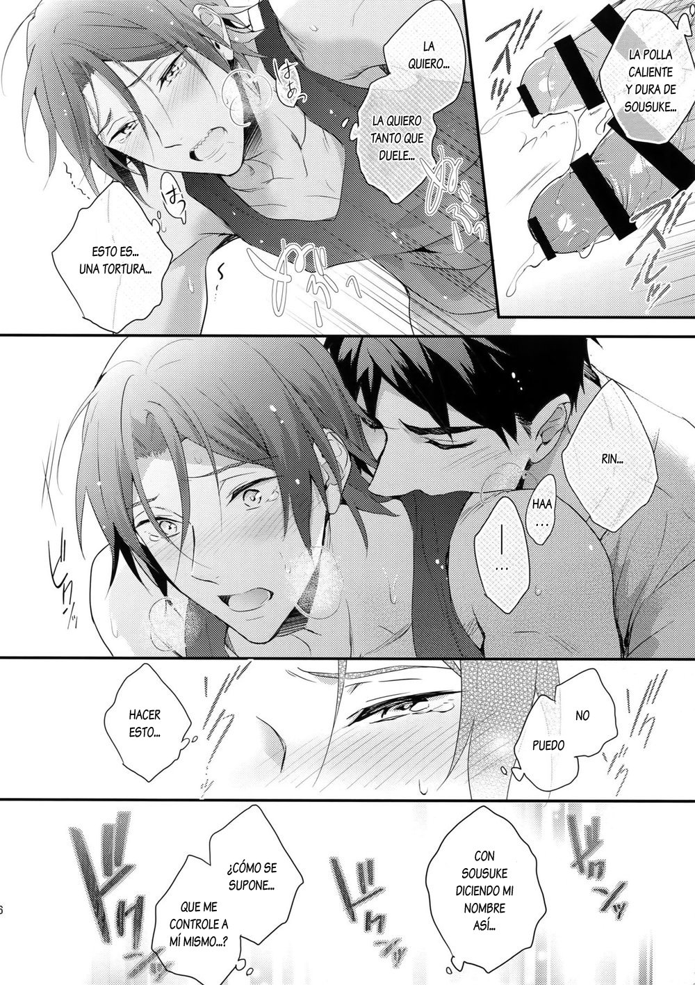 [PureSlider (Matsuo)] Matsuoka Rin no Hajimete Zenbu – Free! dj [Español] — 026