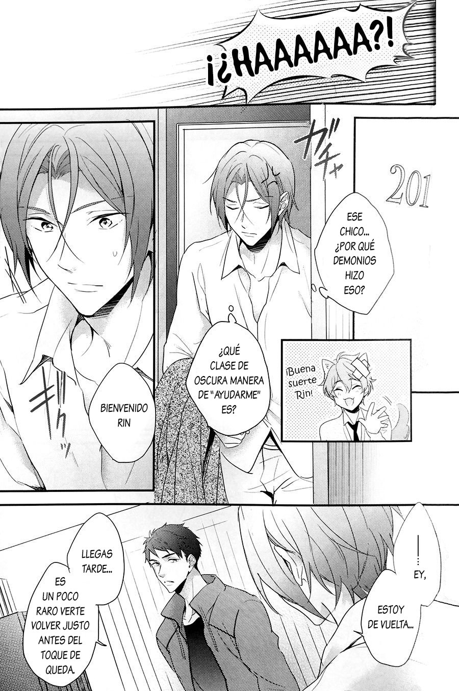 [PureSlider (Matsuo)] Sex Machineguns – Free! dj [Español] — 019