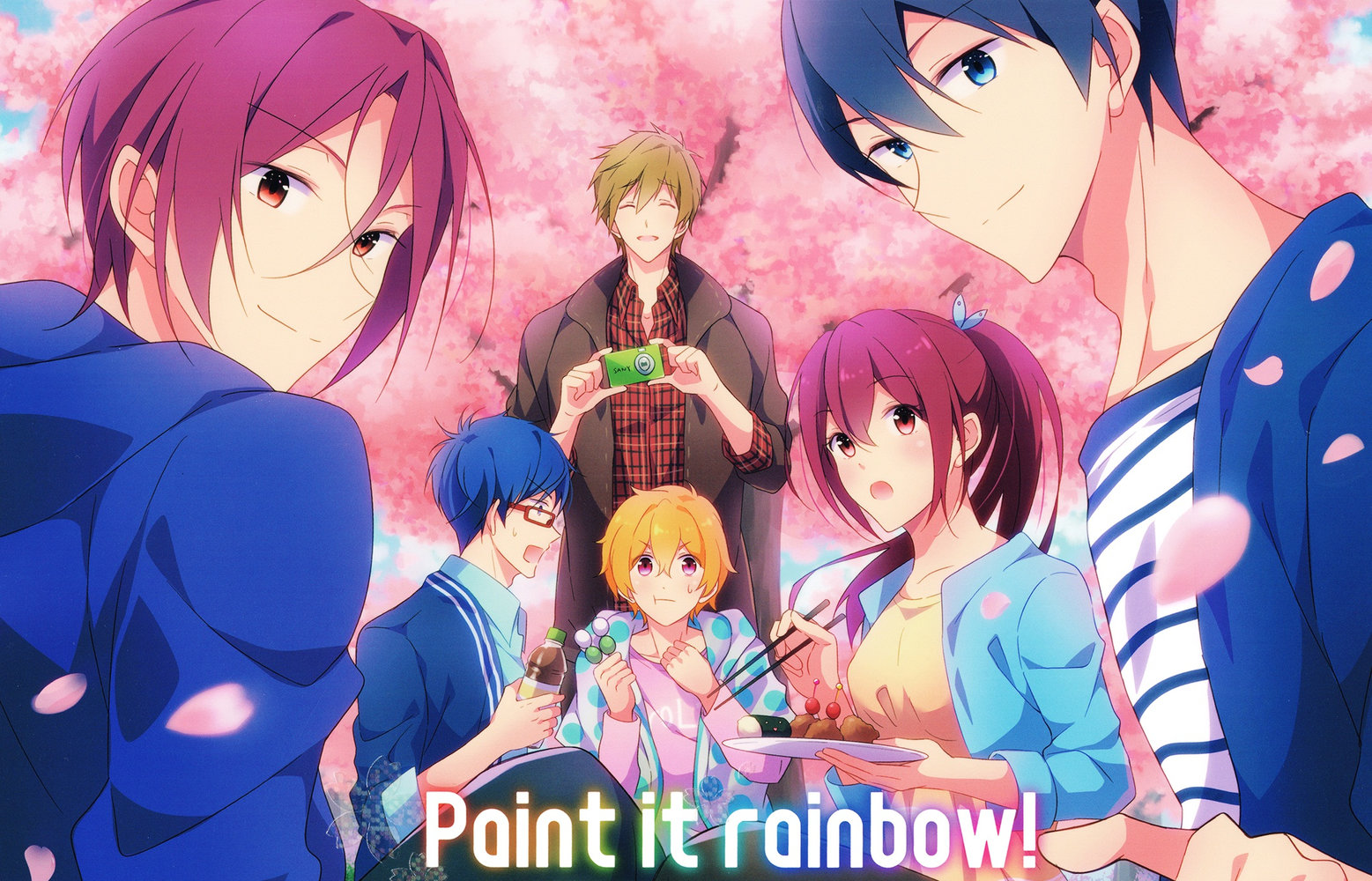 [Gummy! (Iincho)] Free! dj – Paint It Rainbow! [Eng] — 001