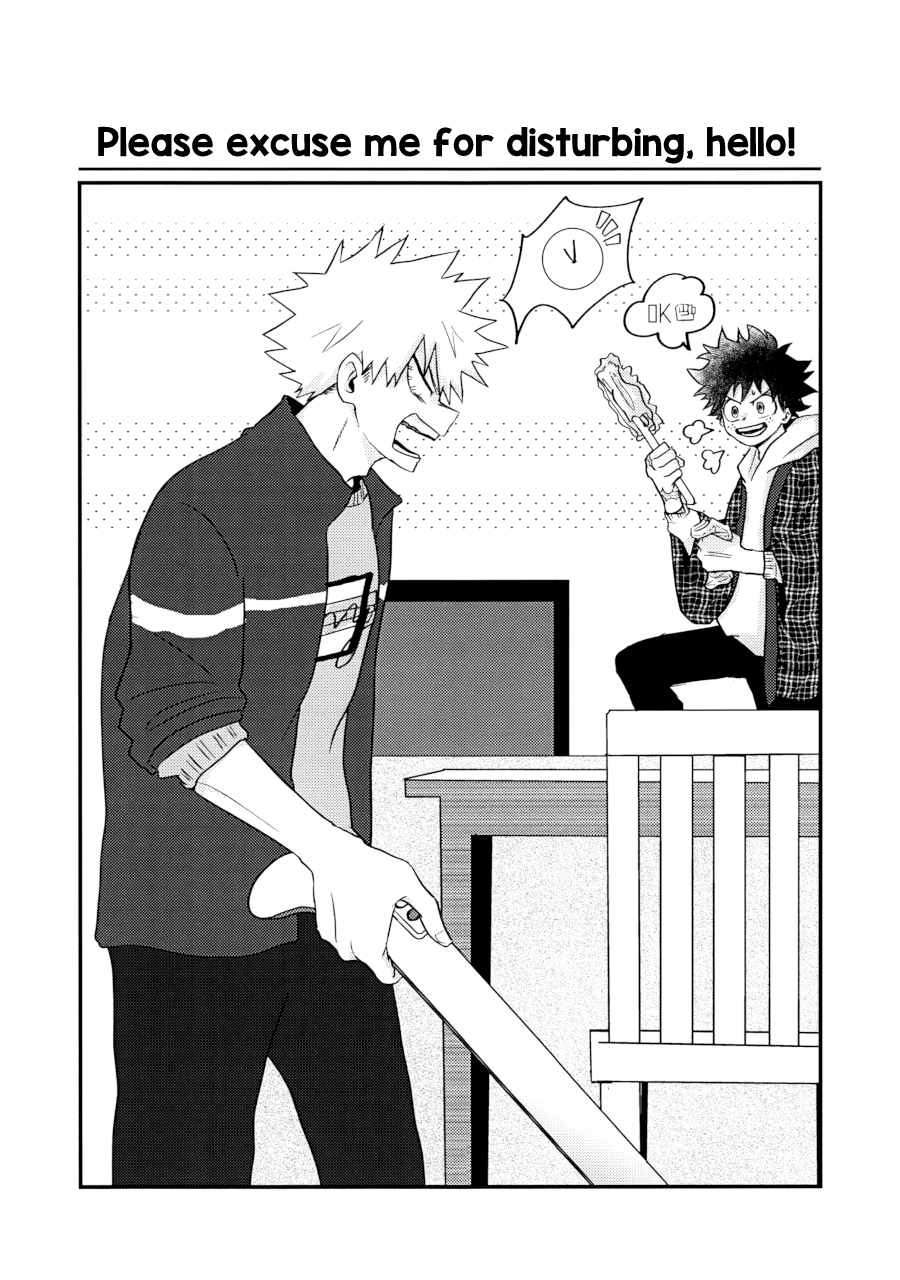 [YONAYONA-GROW (Nae)] Ojamashimasu Konnichiwa! – Boku no Hero Academia dj [Eng] — 002