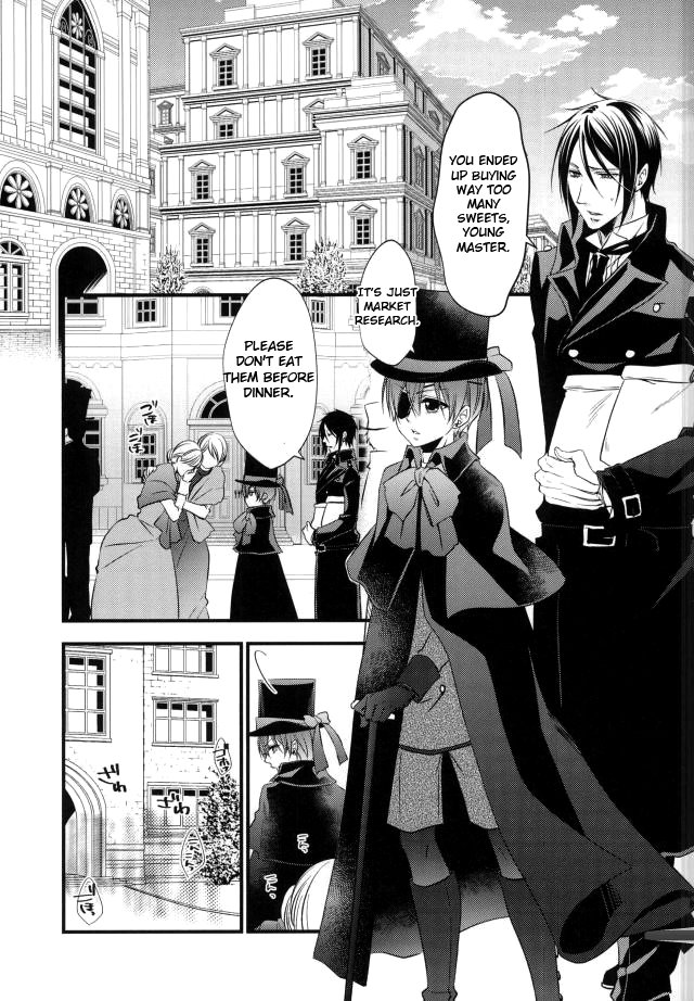 [Pink Kitten (Naokichi )] impatient – Black Butler dj [Eng] — 002