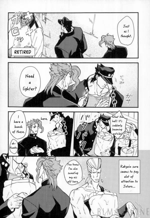 [Kunifusa] A message of love J · P · Polnareff – Jojo dj [Eng] — 003