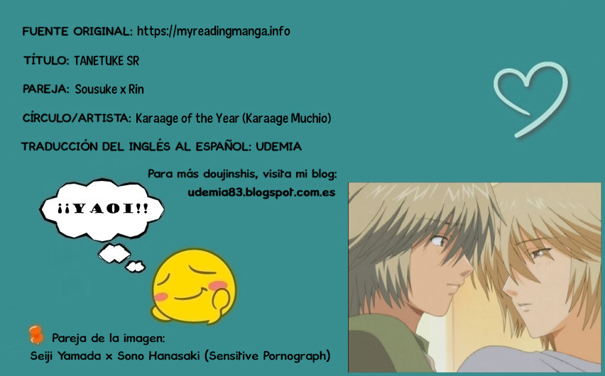 [Karaage of the Year (Karaage Muchio)] Tanetuke SR – Free! dj [Español] — 001