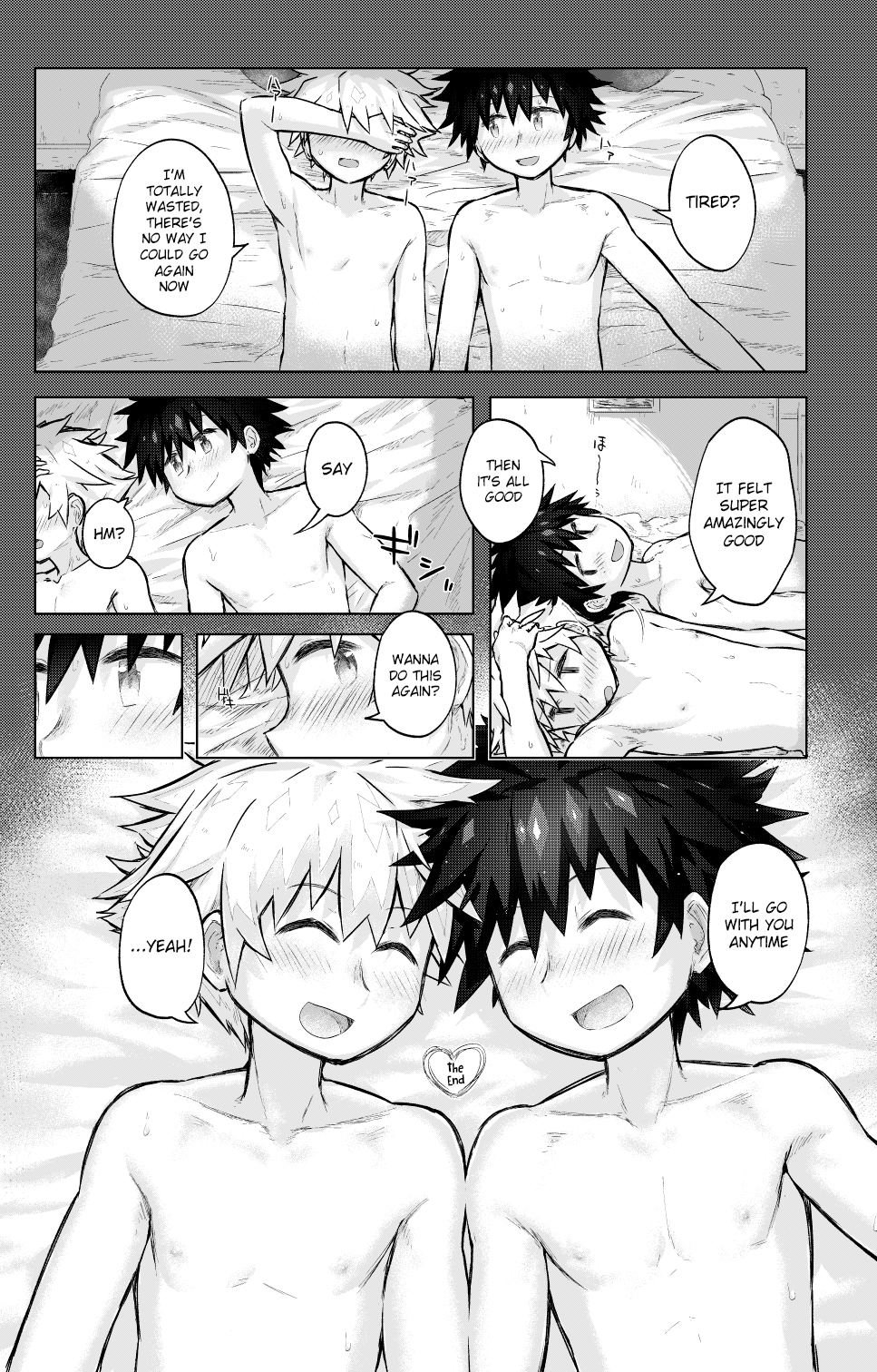 [gdbdby (Honobo Yukotogaketo)] Tomodachi doushi de rabuho ni tomarukoto ni natta [Eng] — 025