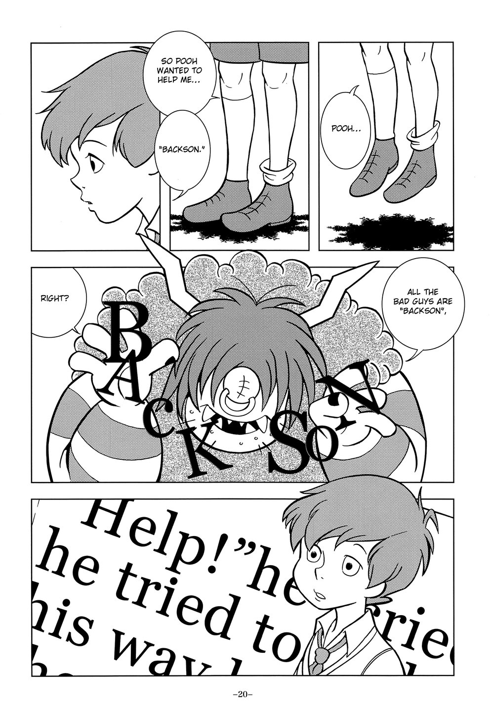 [Okashi Tai (Kin no Tamamushi)] Gangu Mousousha – Winnie the Pooh dj [Eng] — 020
