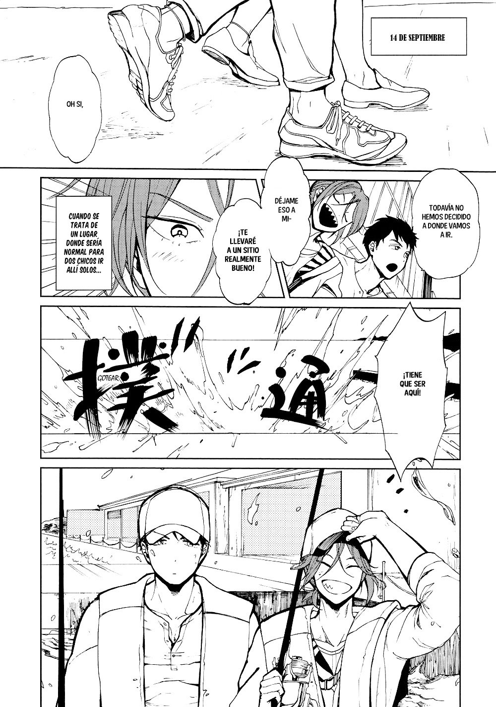[mo-ju-kan (Chii)] Kimi to Kanaeru 1000 no Negai – Free! dj [Español] — 005
