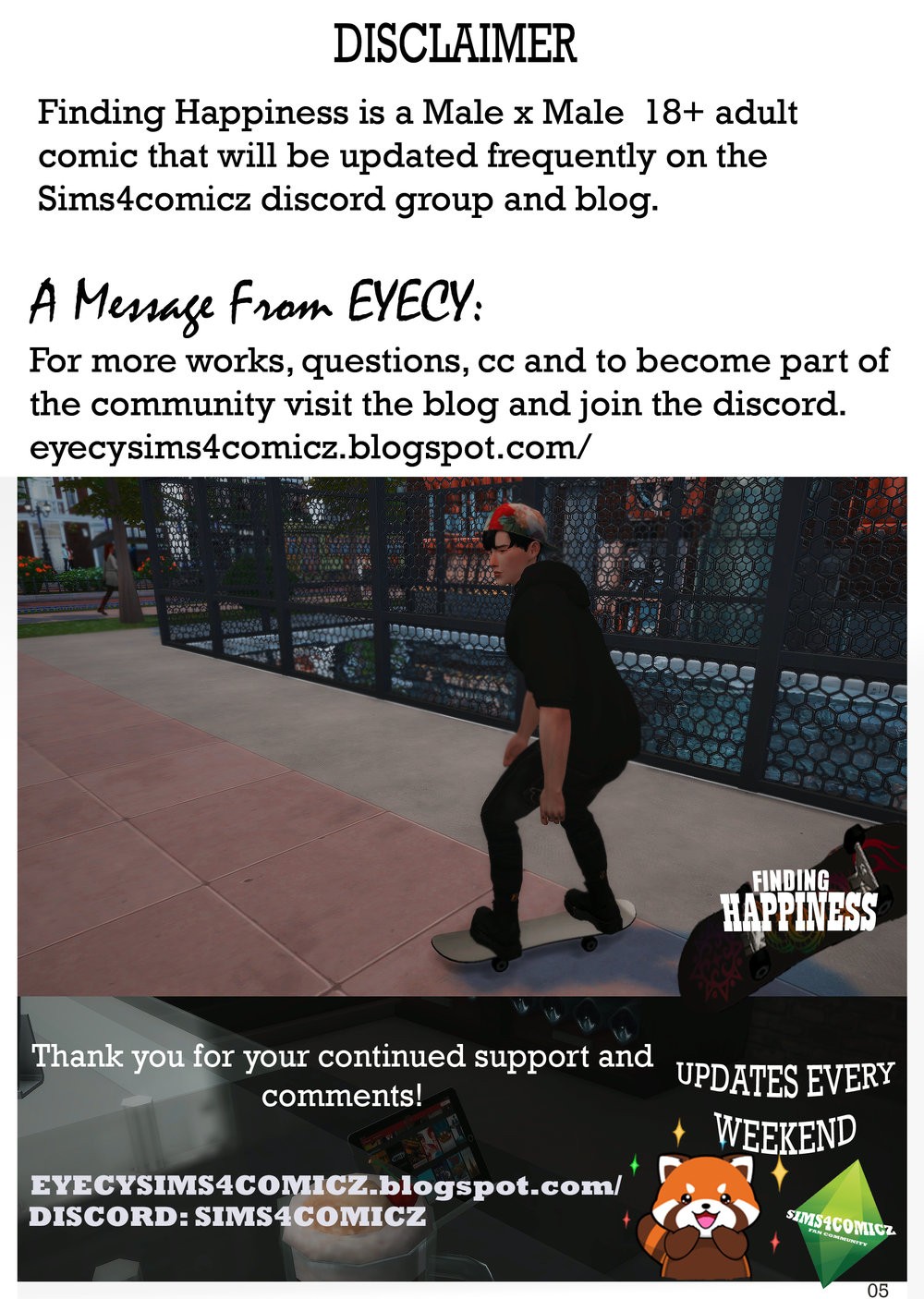 [Sims4Comicz] Eyecy – Finding Happiness (update c.4) [Eng] — 002