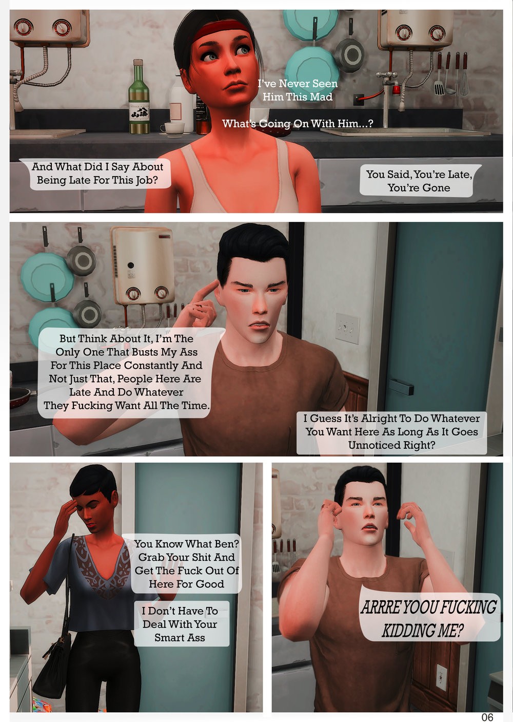 [Sims4Comicz] Eyecy – Finding Happiness (update c.4) [Eng] — 007