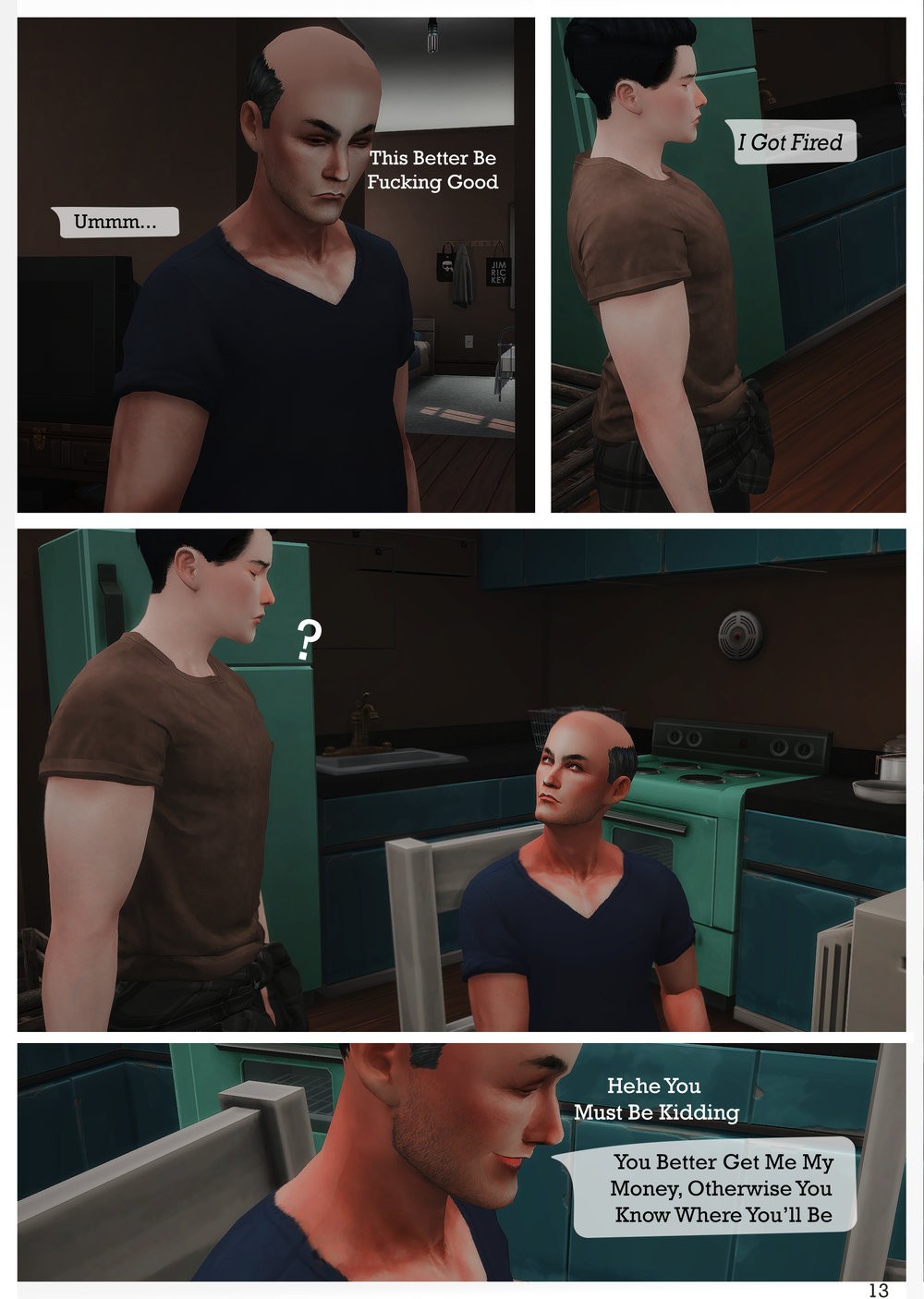 [Sims4Comicz] Eyecy – Finding Happiness (update c.4) [Eng] — 014