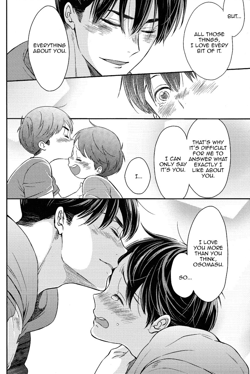 [Suspender Abe (Nagio)] Kimi no suki na toko – Osomatsu-san dj [Eng] — 033