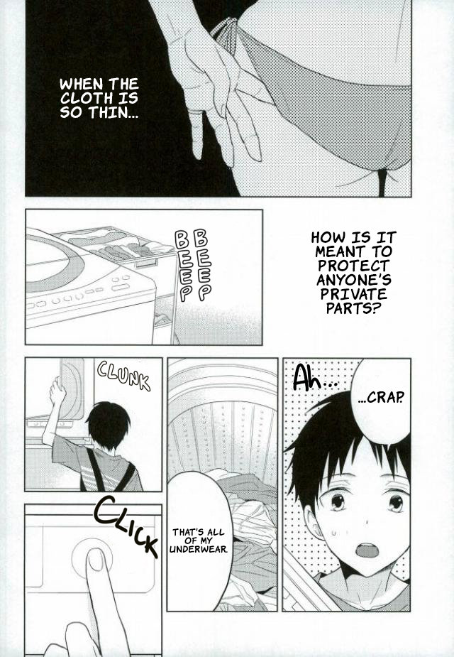 [100K (Tomoko)] Shinji-kun Ima Donna Pantsu Haiteru no – Neon Genesis Evangelion dj [Eng] — 003