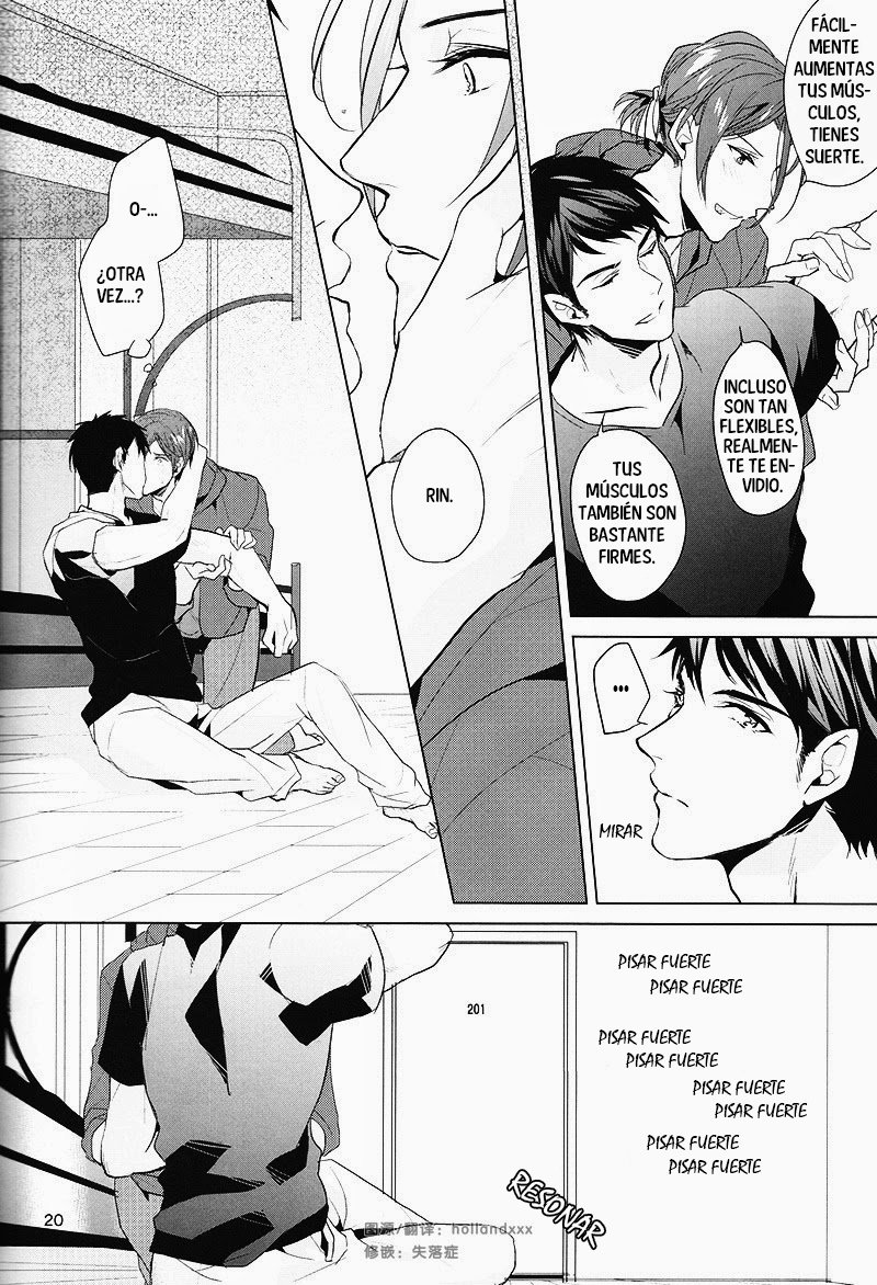 [ANCOCOCO] Hatsukoi niwa Ribbon o Kakete – Free! dj [Español] — 020