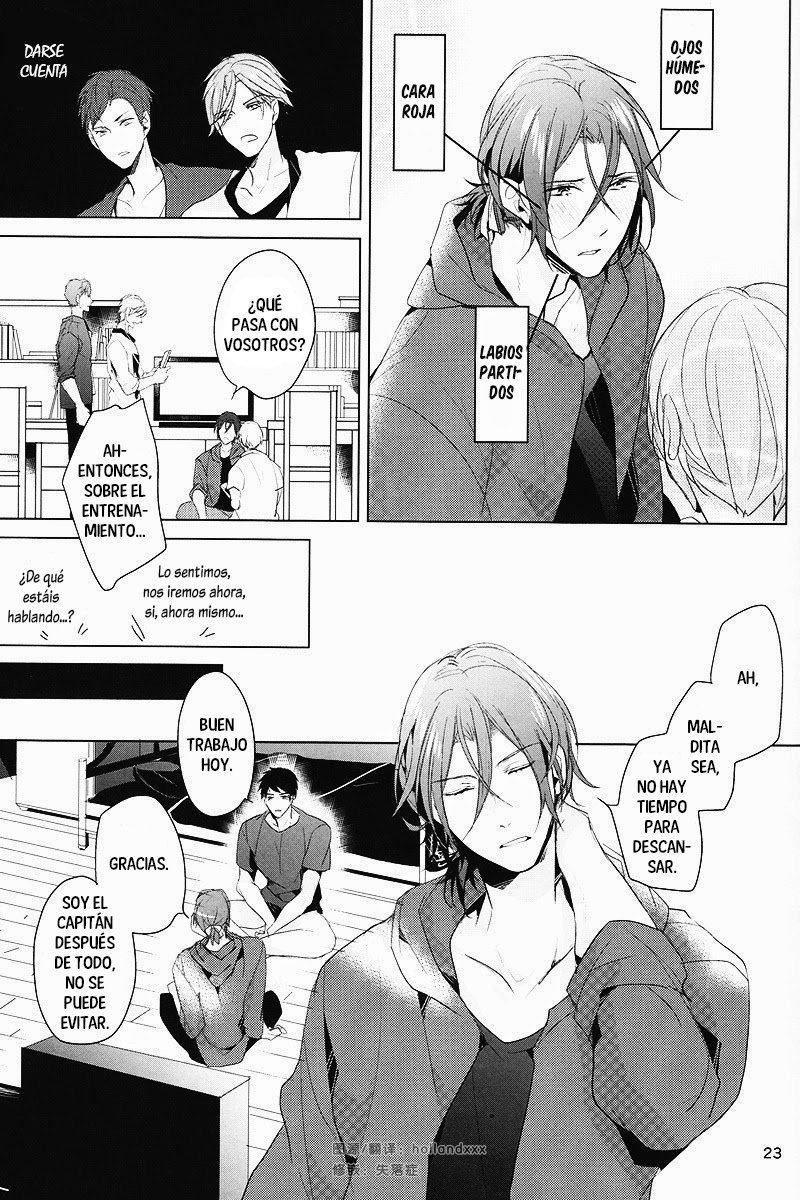 [ANCOCOCO] Hatsukoi niwa Ribbon o Kakete – Free! dj [Español] — 023