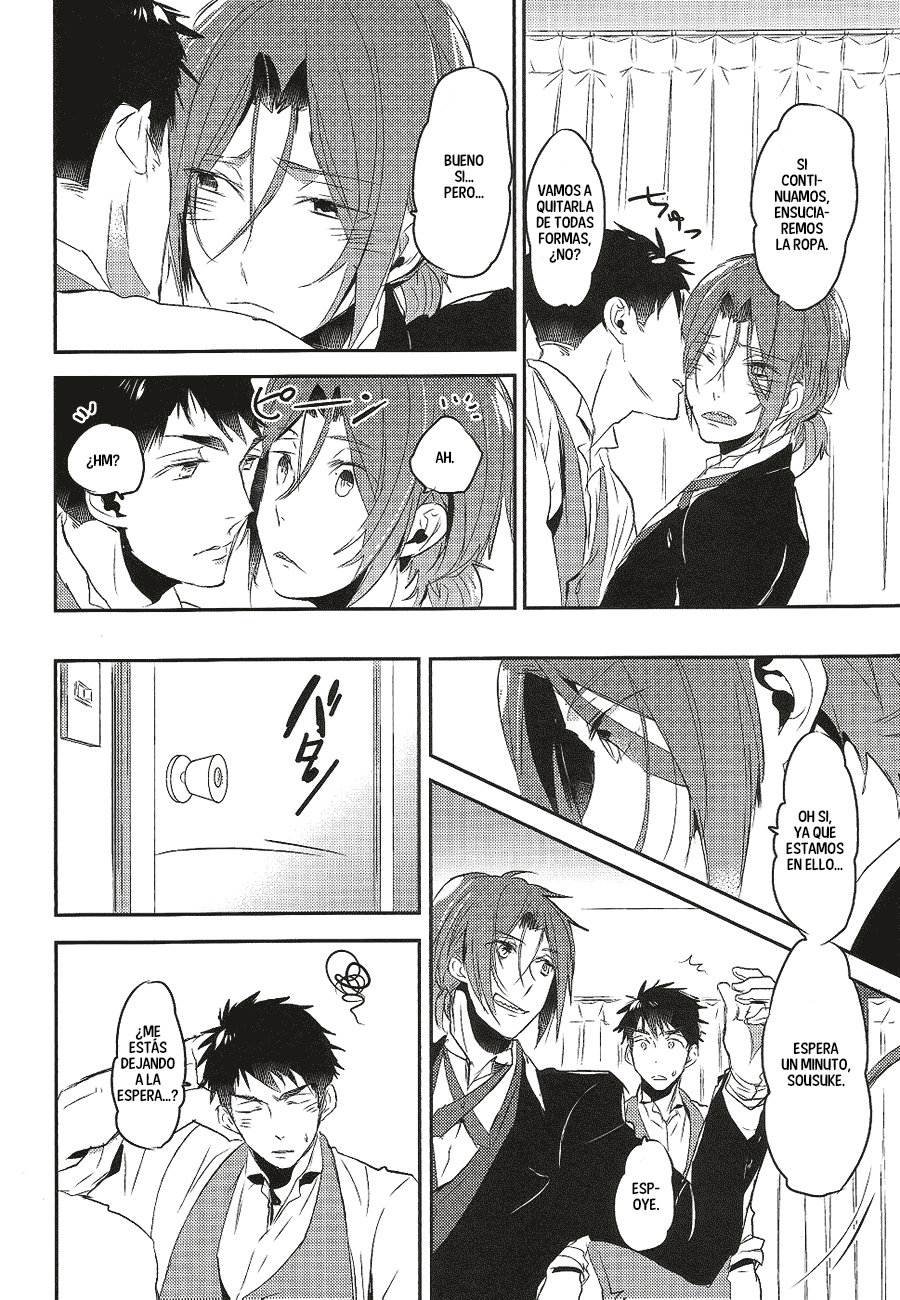 [MIKADOYA (Mikado Yuya)] Worcestershire sauce or ketchup – Free! dj [Español] — 006
