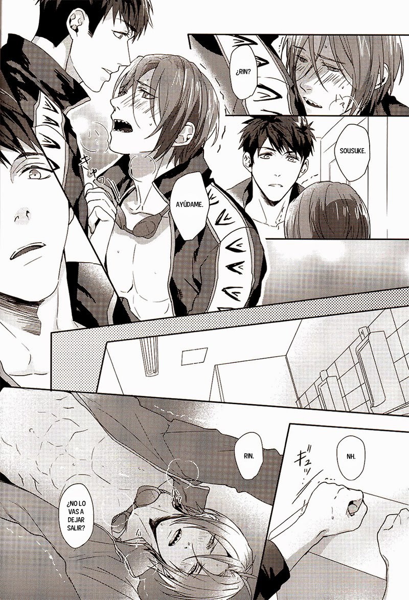 [SAKEPAPA (Ooki)] Rin-chan ga shikkin suru no hanashi – Free! dj [Español] — 006