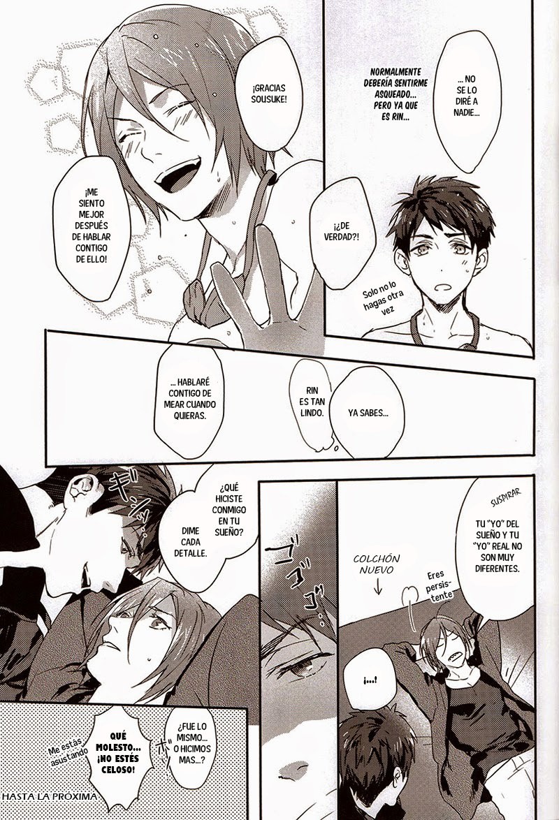 [SAKEPAPA (Ooki)] Rin-chan ga shikkin suru no hanashi – Free! dj [Español] — 025