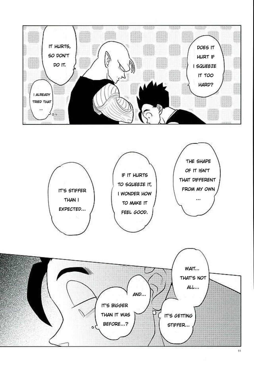 [Tousoku Chokusen Undou (Pine)] What?! – Dragon Ball Z dj [Eng] — 010