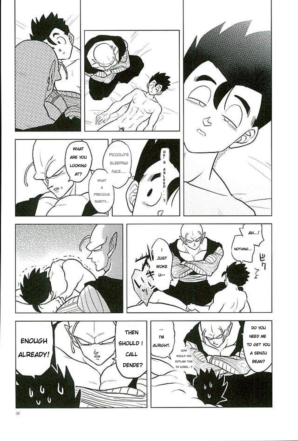 [Tousoku Chokusen Undou (Pine)] What?! – Dragon Ball Z dj [Eng] — 031