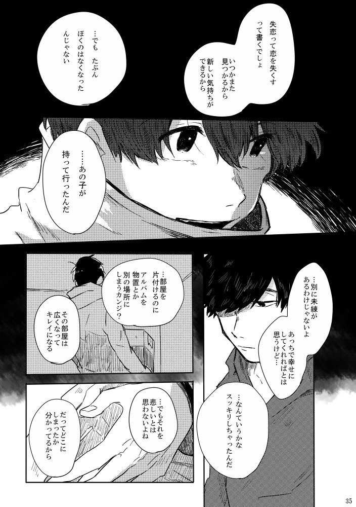 [ろくお] カラのやもめ、のずえにて。 – Osomatsu-san dj [JP] — 036