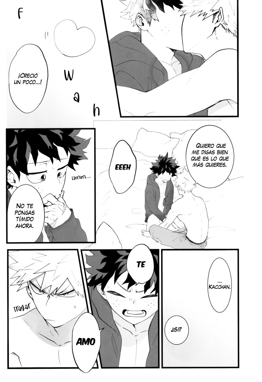 [dokosahekisaensan (aroe)] PLEASE YOUR HEART- Boku no Hero Academia dj [Esp] — 028
