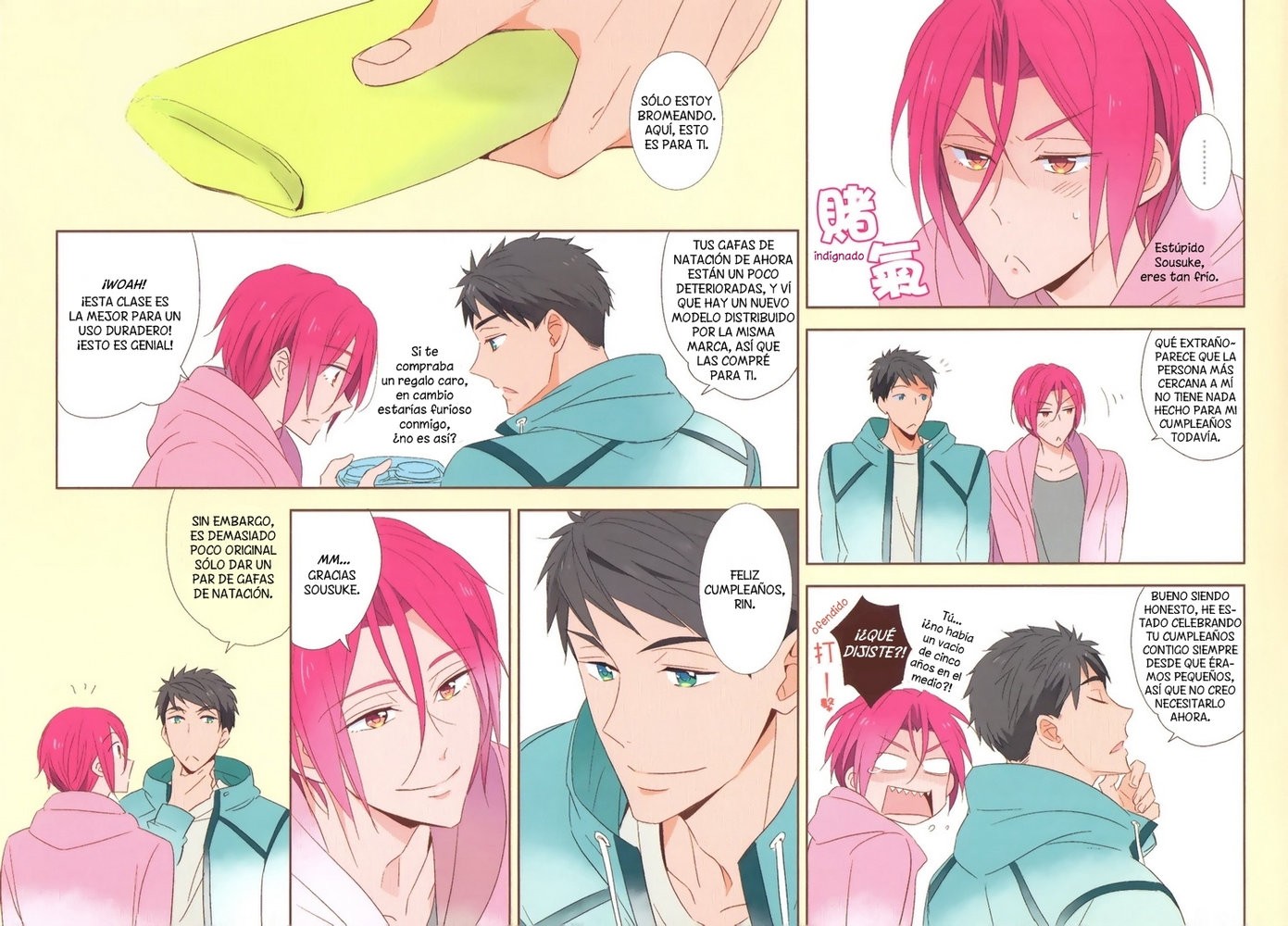 [kuromorry (morry)] Happy Happy Birthday!! Rin – Free! dj [Español] — 008