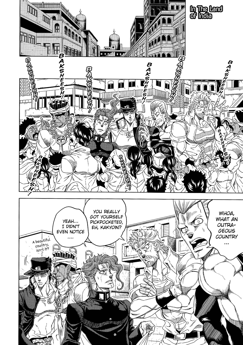 [Omomuki High Jump (Konpane)] JoJo’s Group, Working in India [Eng] — 003