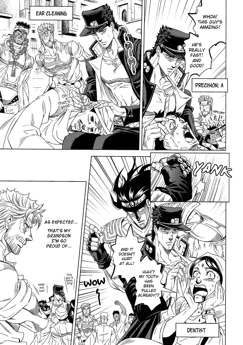 [Omomuki High Jump (Konpane)] JoJo’s Group, Working in India [Eng] — 014