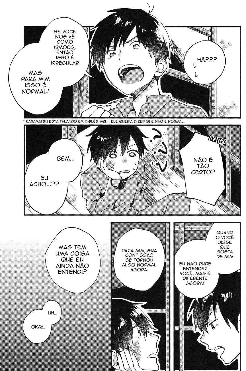 [totechiteta/ mochino okoge] Abnormal Standard – Osomatsu-san dj [Portuguese] — 028