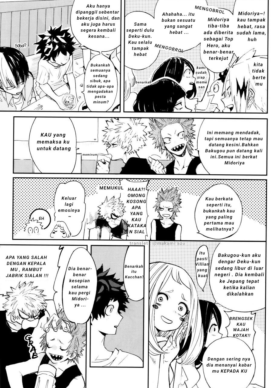 [dokosahekisaensan (aroe)] over flow depth bomb – Boku no Hero Academia dj [Indonesia] — 009
