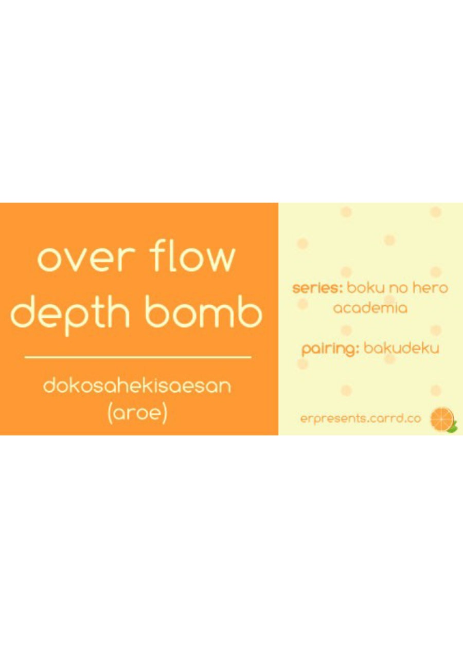 [dokosahekisaensan (aroe)] over flow depth bomb – Boku no Hero Academia dj [Indonesia] — 059
