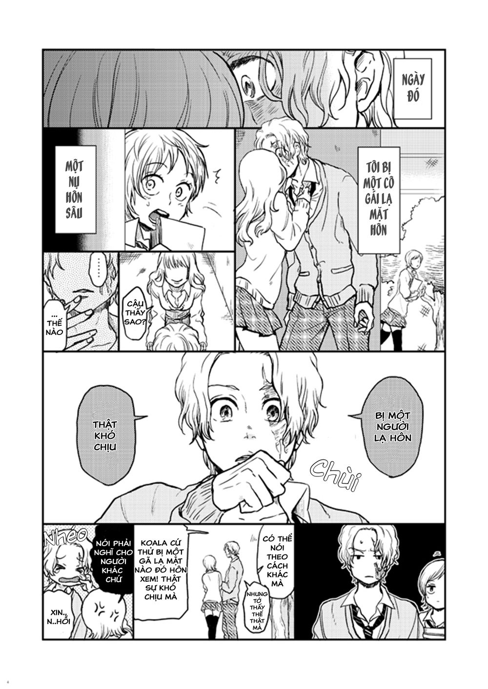 [はちろう] From that day on, we didn’t kiss anymore [Vietnamese] — 005