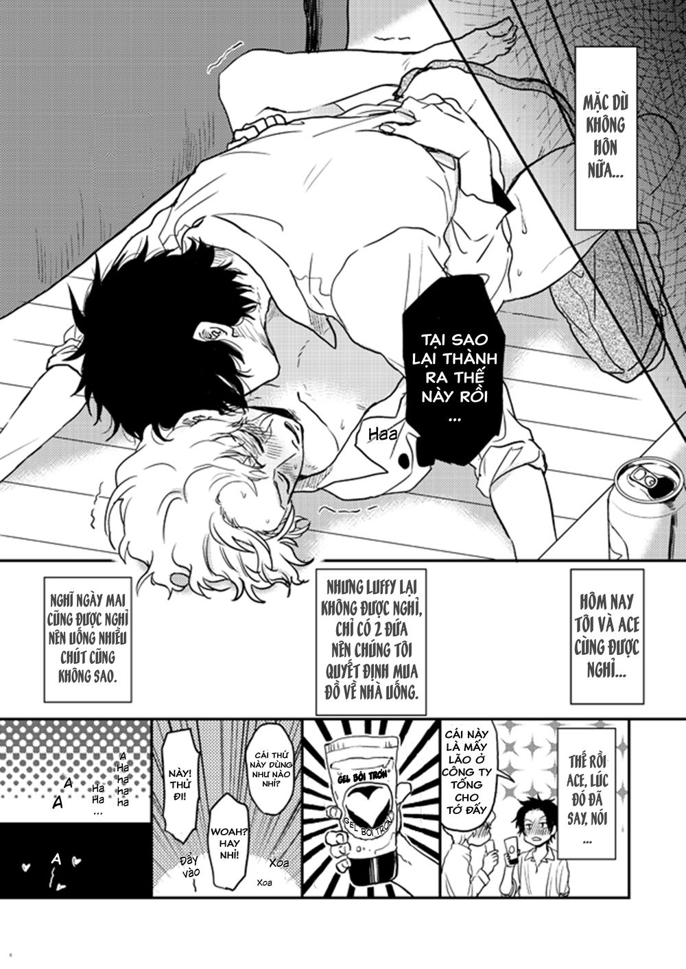 [はちろう] From that day on, we didn’t kiss anymore [Vietnamese] — 009