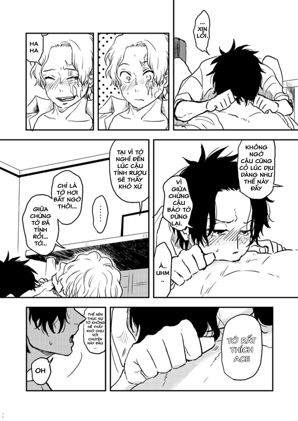 [はちろう] From that day on, we didn’t kiss anymore [Vietnamese] — 017