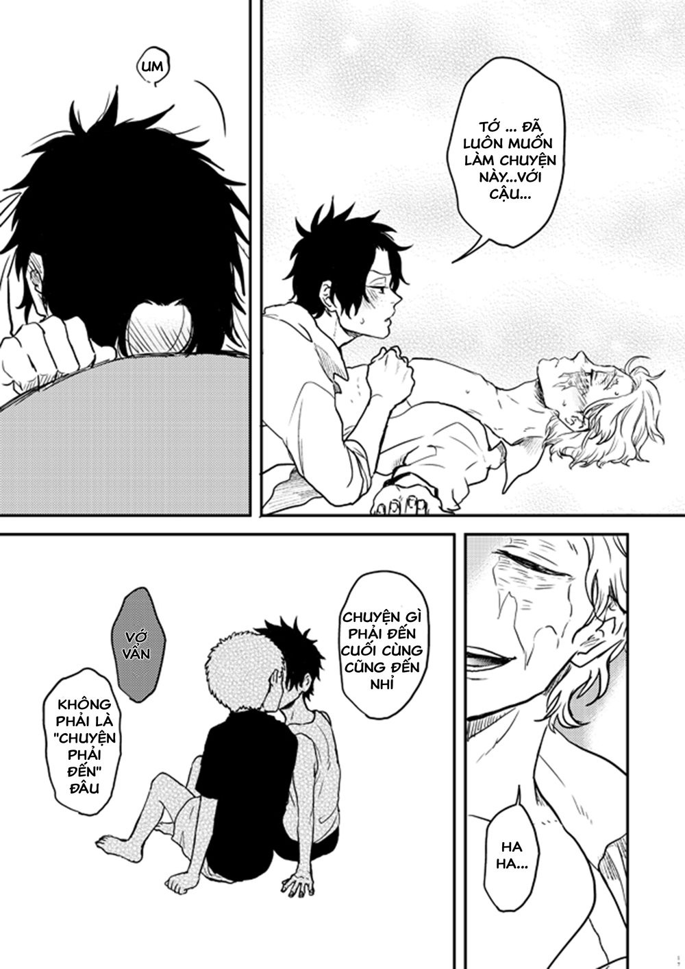 [はちろう] From that day on, we didn’t kiss anymore [Vietnamese] — 018