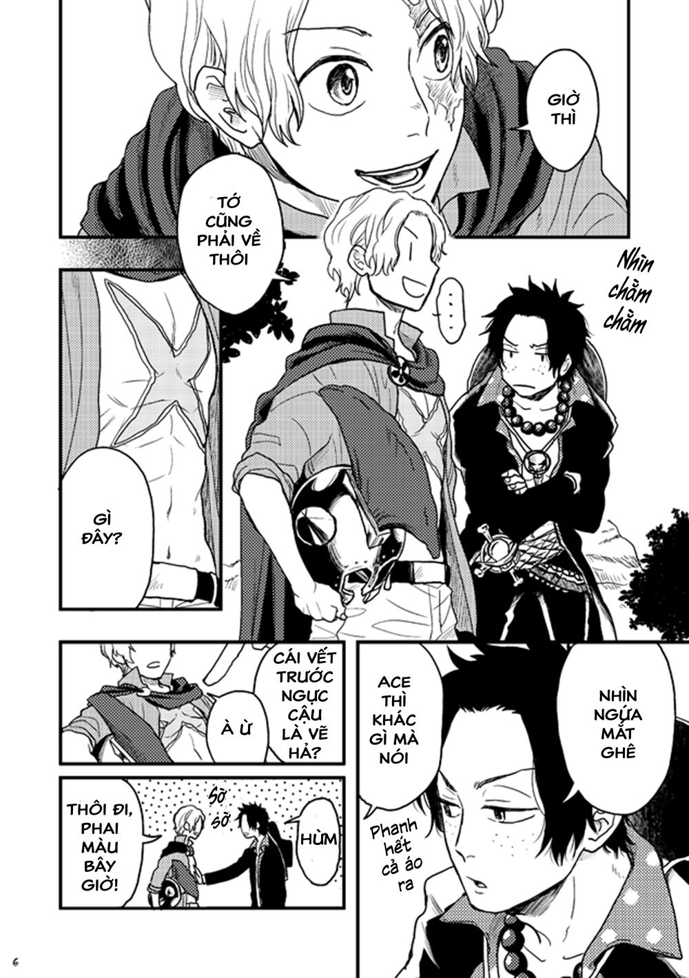[はちろう] AcexSabo Collection – One Piece dj [Vietnamese] — 004