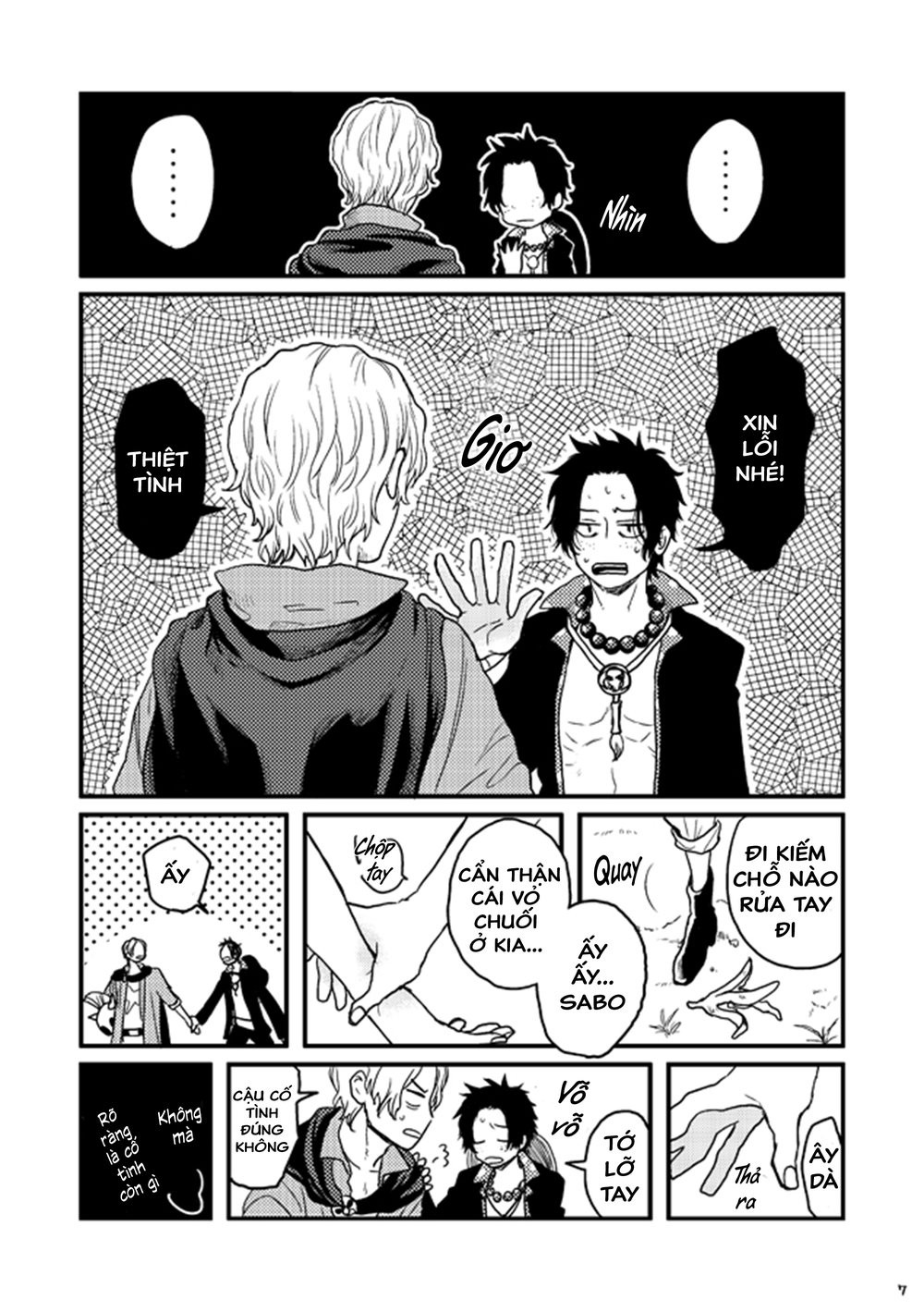 [はちろう] AcexSabo Collection – One Piece dj [Vietnamese] — 005