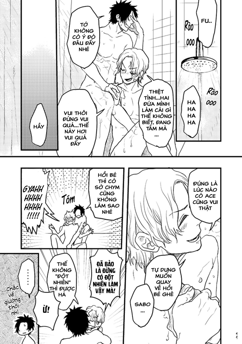 [はちろう] AcexSabo Collection – One Piece dj [Vietnamese] — 009