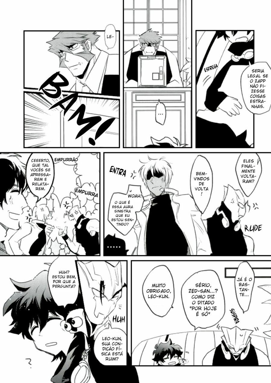 [Kino] Overflowing, Only Spill Inside – Kekkai Sensen dj [Portuguese] — 009