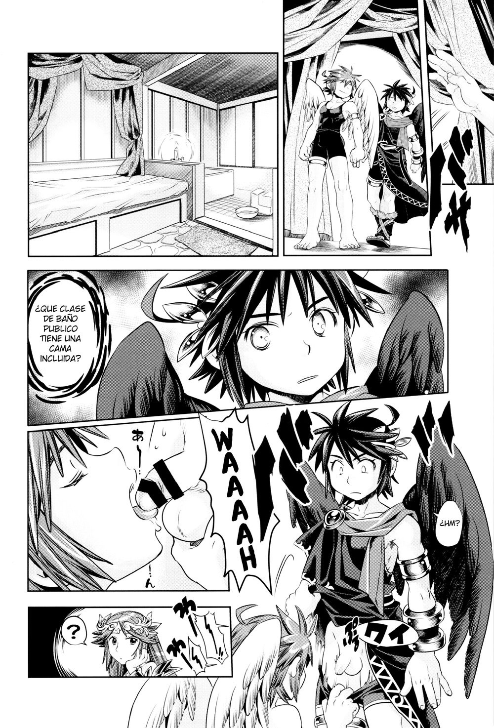 [Karasuma Pink Higashiiru (Karasuma Pink)] Tokushu Yokujou Angel Land – Kid Icarus dj [Esp] — 007