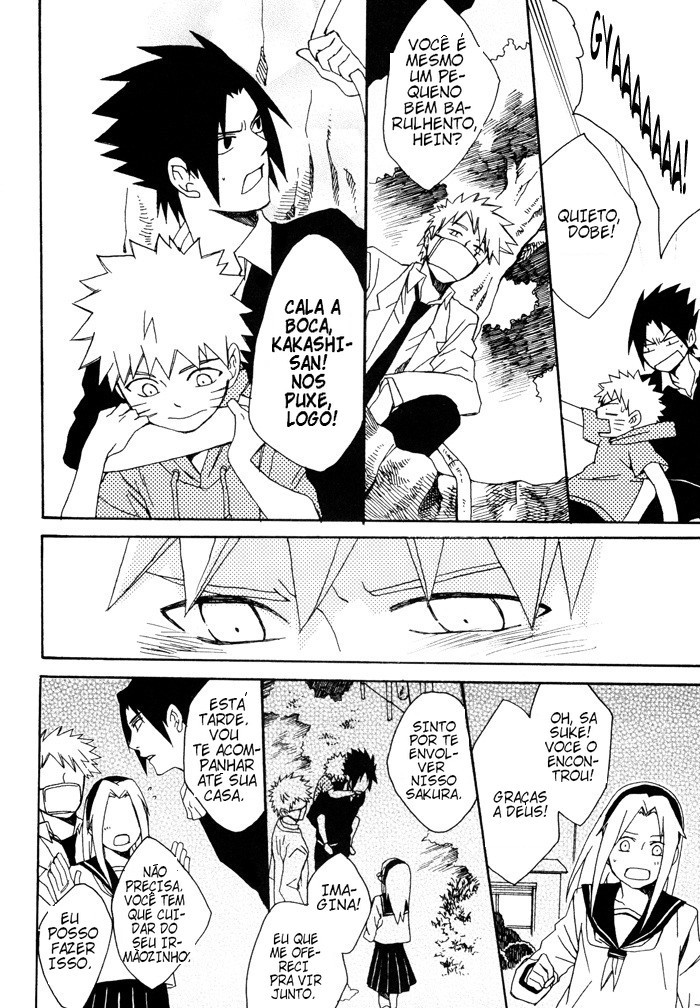 [KSL/ OKIMURA Shino] Young Soul Dynamite | Family Game  1 – Naruto dj [Portuguese] — 020