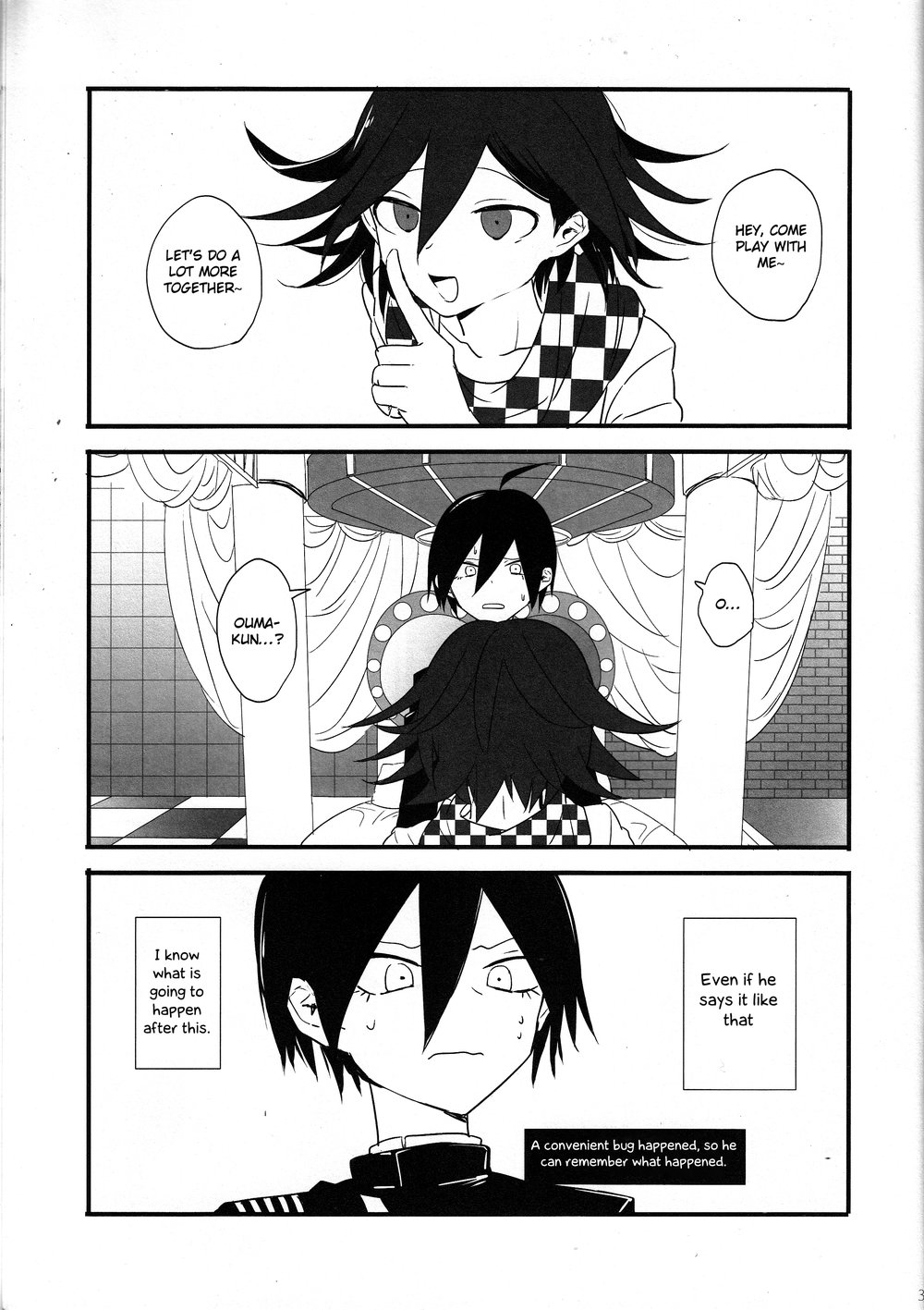 [plastics (Kinari)] Yume ka Utsutsu ka Maboroshi ka – New Danganronpa V3 dj [Eng] — 002