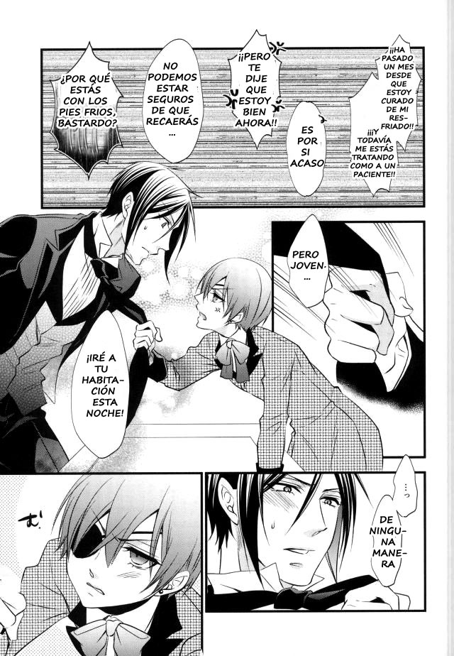[Pink Kitten (Naokichi )] impatient – Black Butler dj [Español] — 016