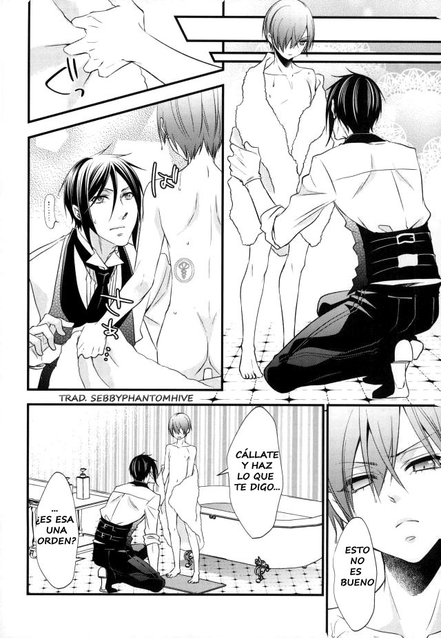 [Pink Kitten (Naokichi )] impatient – Black Butler dj [Español] — 017