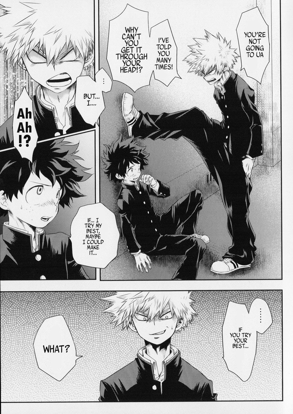 [MOB.1 (Aida Hibari)] Boku ga bokudearu tame ni – Boku no hero academia dj [Eng] — 008