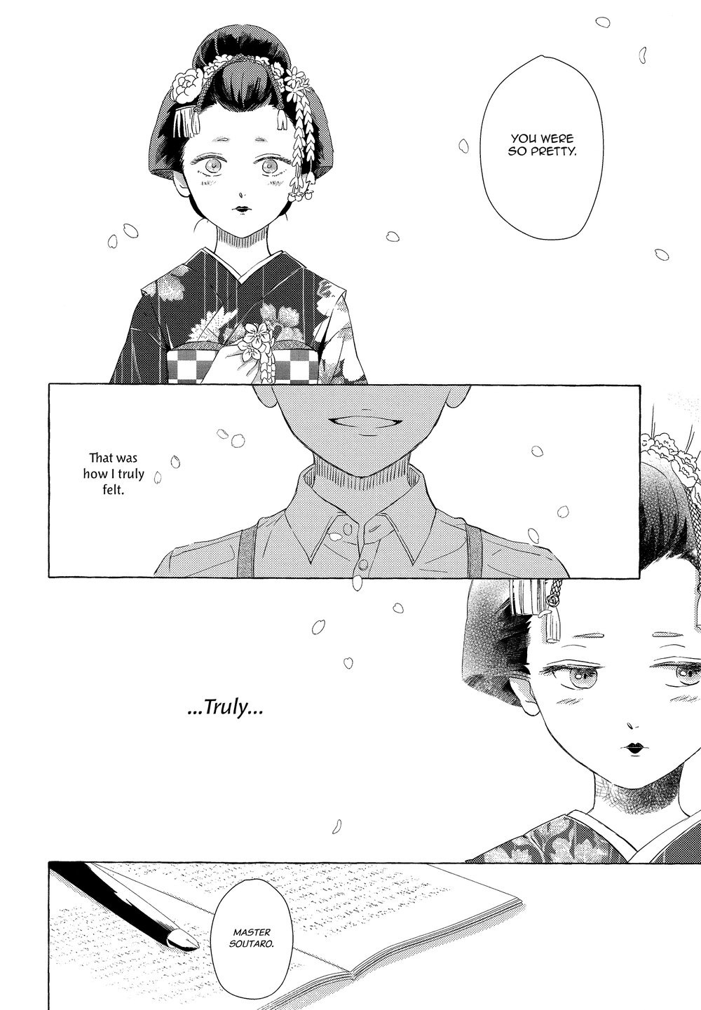 [Tsukahara Saki] Makotoshiyaka ni Mau Hana wa (c.1) [Eng] — 008