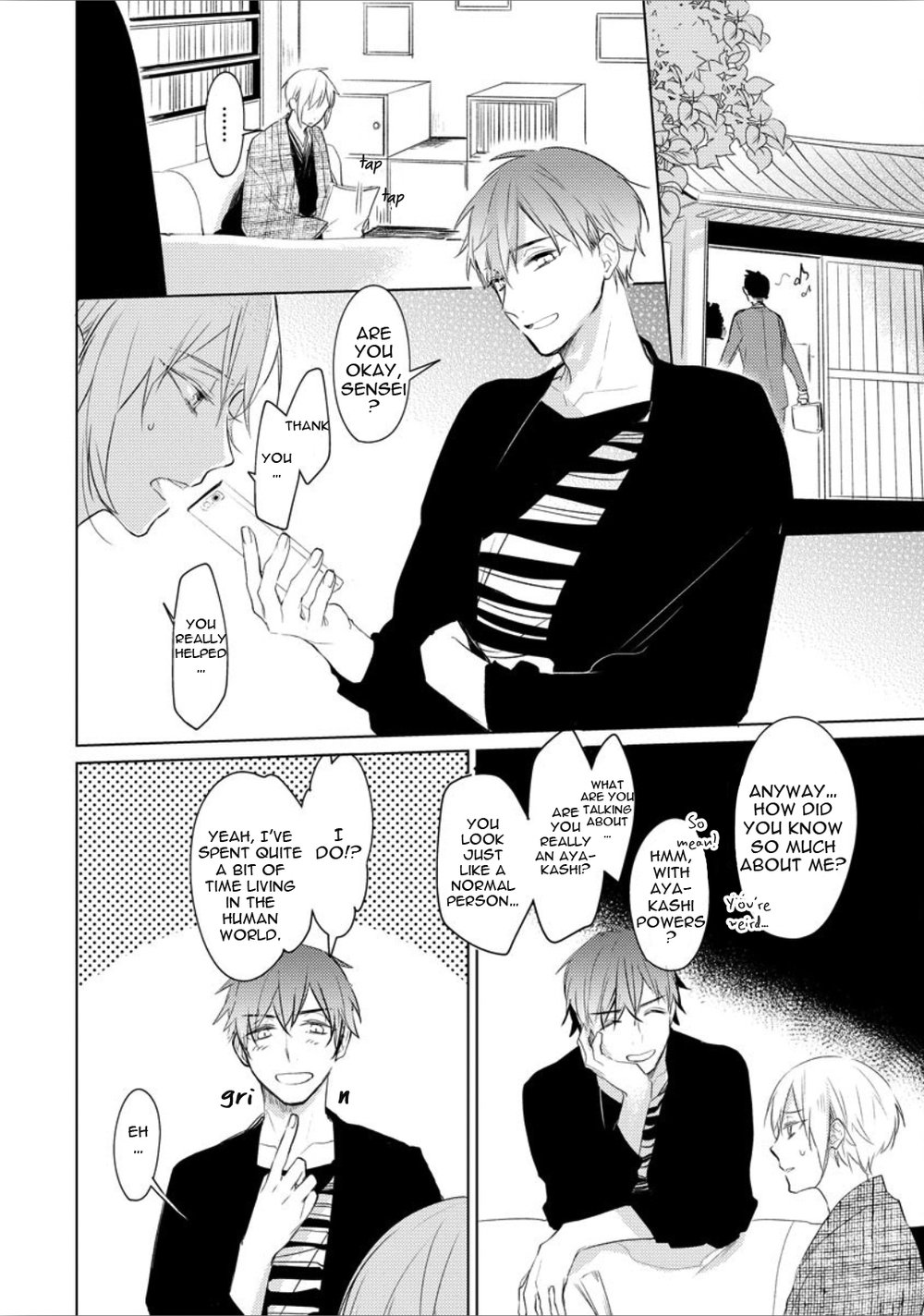 [Chikuwabu Tanno] Ayakashi wa Shousetsuka ni Koi wo Suru (c.1) [Eng] — 021