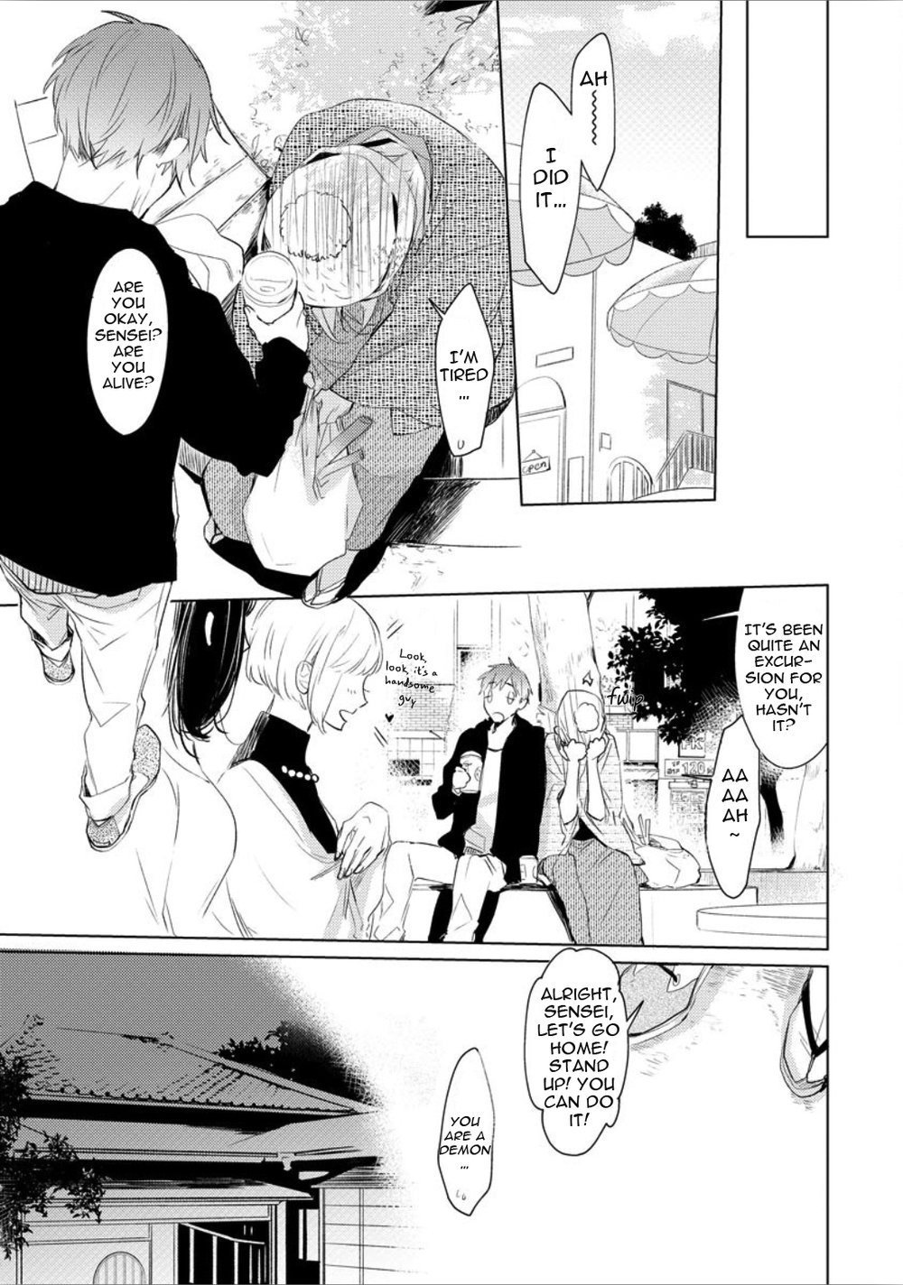 [Chikuwabu Tanno] Ayakashi wa Shousetsuka ni Koi wo Suru (c.1) [Eng] — 032